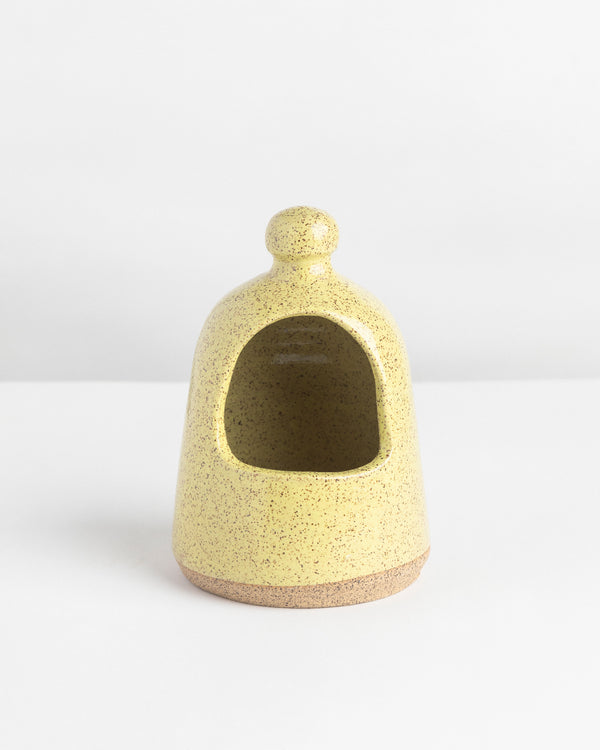 Saleiro de cerâmica amarelo Lavanda