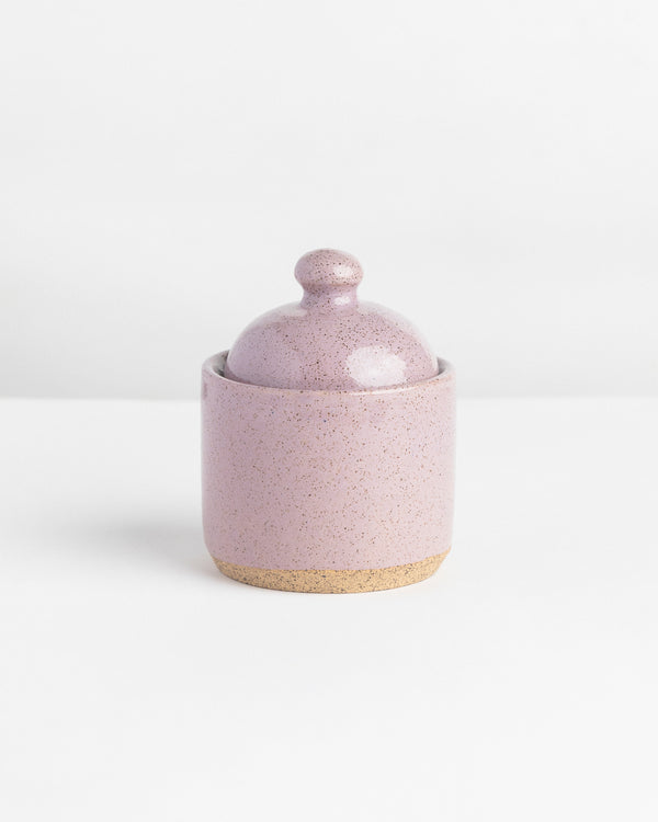 Açucareiro de cerâmica violeta Lavanda